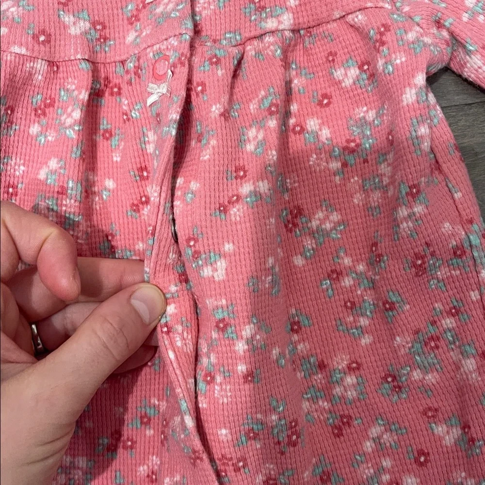 Carter's 9M  Pink Floral Baby Romper